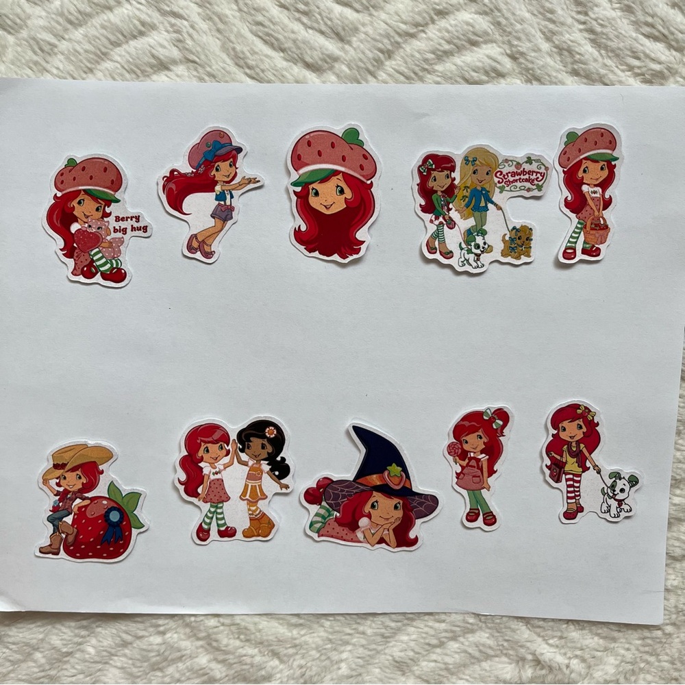 Strawberry Shortcake stickers